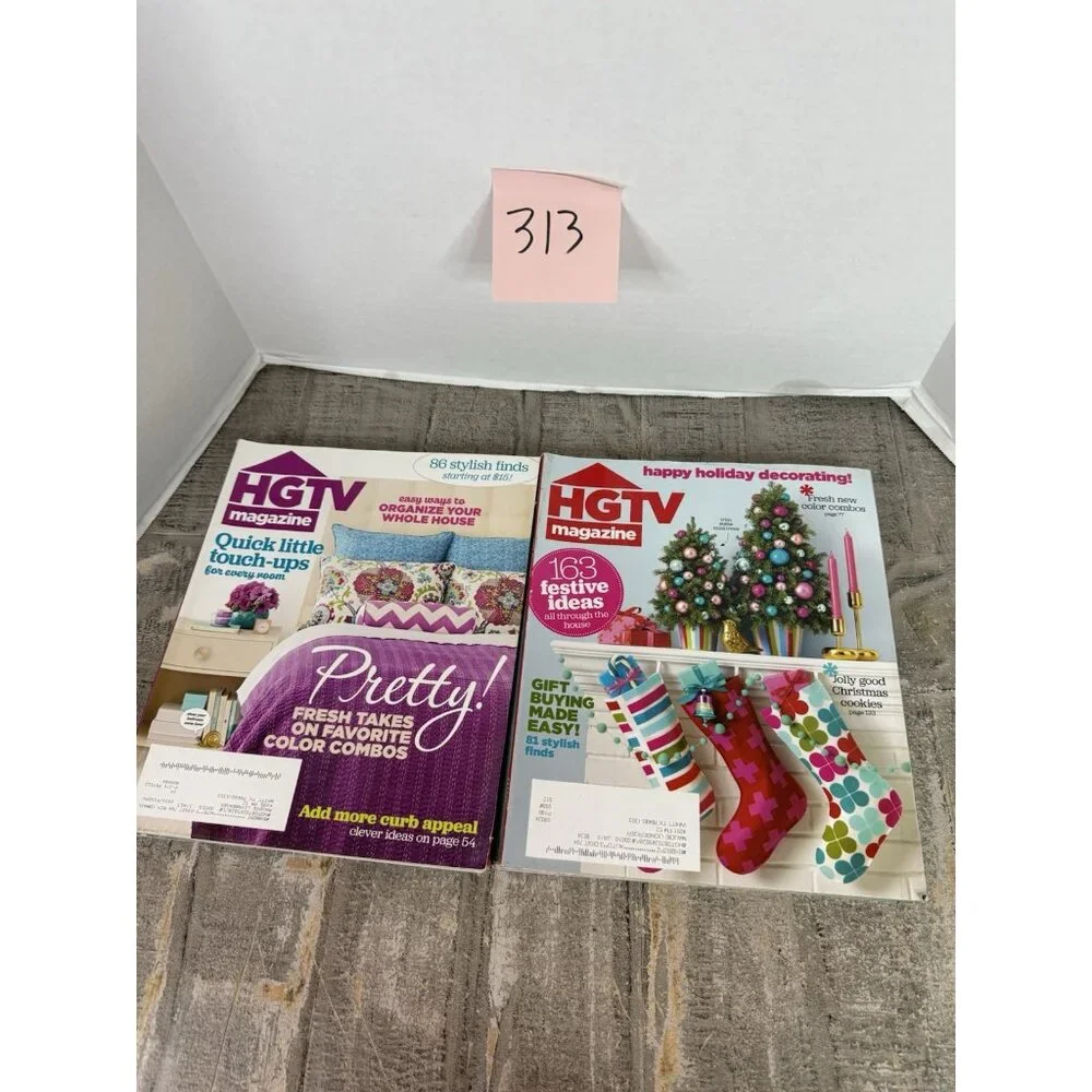 HGTV Magazine 9 Issues  Bundle 2025 #313 - Picture 5 of 11